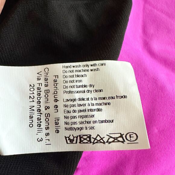 Chiara Boni La Petite Robe Dotta Crepe Minimalist XL
Top Black Stretch - Picture 11 of 14